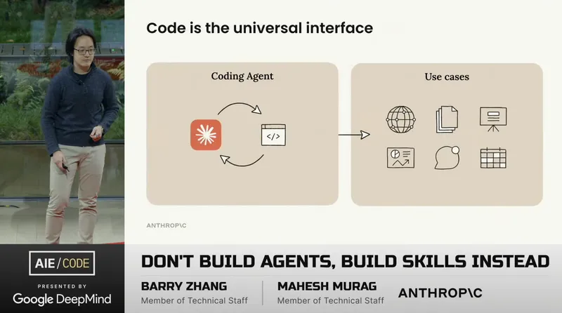 Agents code universal interface