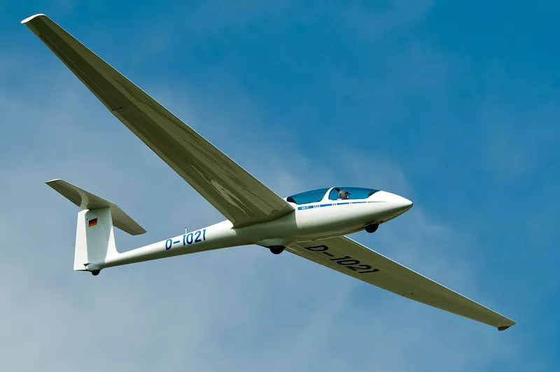 ASK-21 in flight