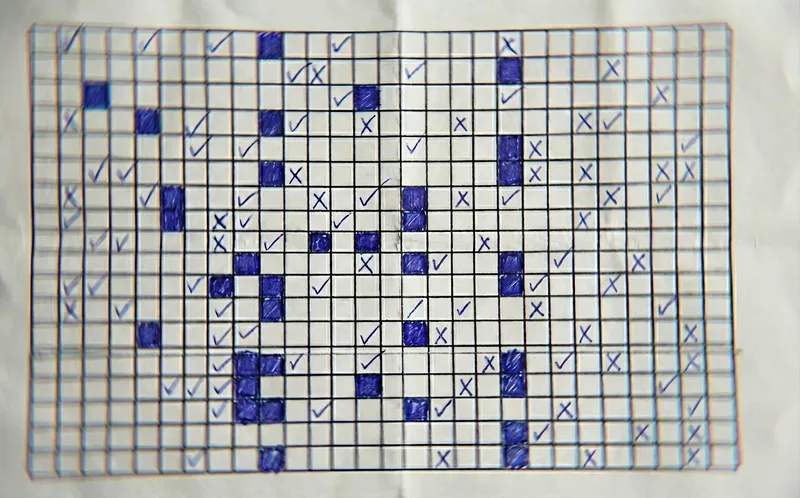 Dense checkbox matrix