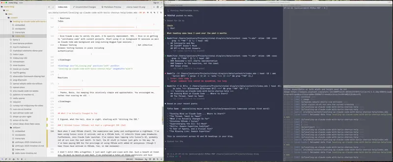 Zed gets a smaller slice; CLI gets the rest